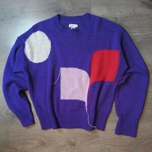 Cozy Vintage Isabel Marant Purple Knit Jumper Sweater - Thestyleminr
